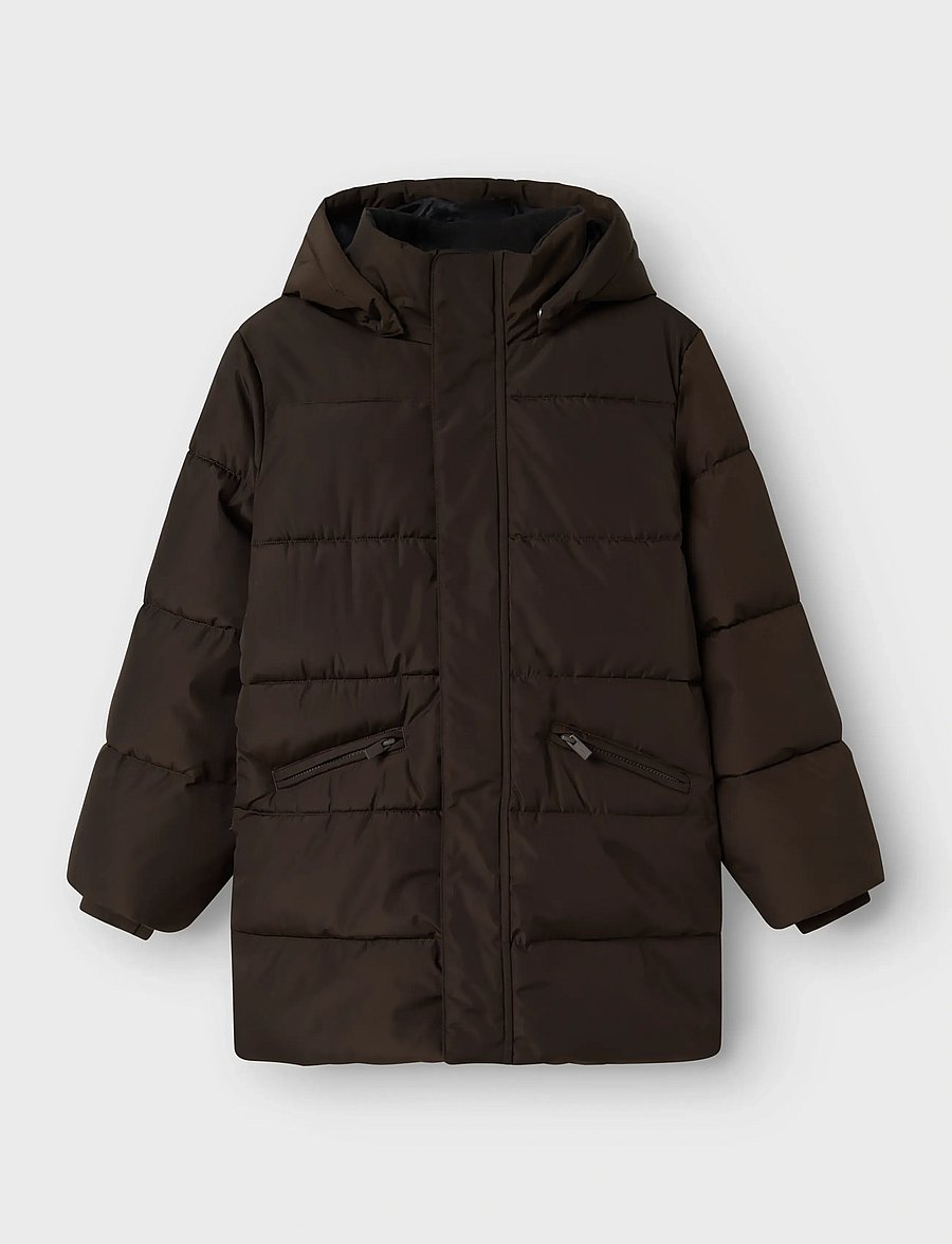 name it - NKFMEDOW03 PUFFER JACKET LONG FO - winterjacke - delicioso - 0