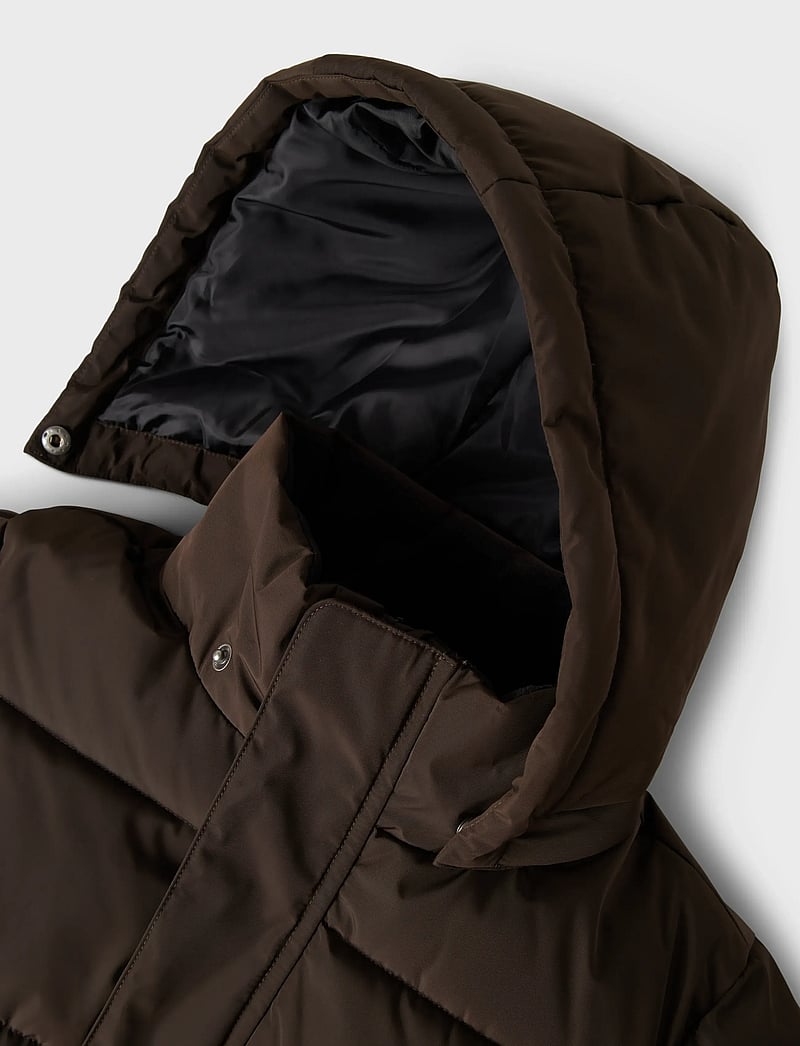 name it - NKFMEDOW03 PUFFER JACKET LONG FO - talvejope - delicioso - 3