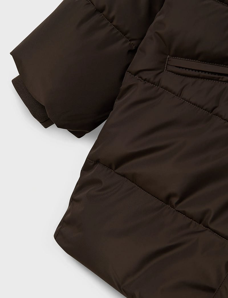 name it - NKFMEDOW03 PUFFER JACKET LONG FO - talvejope - delicioso - 4