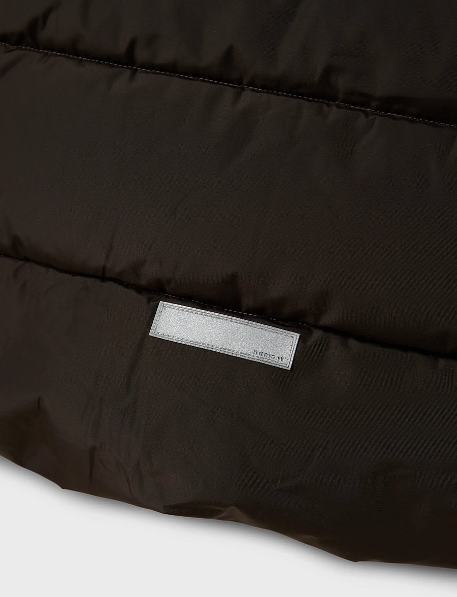 name it - NKFMEDOW03 PUFFER JACKET LONG FO - winterjacke - delicioso - 5