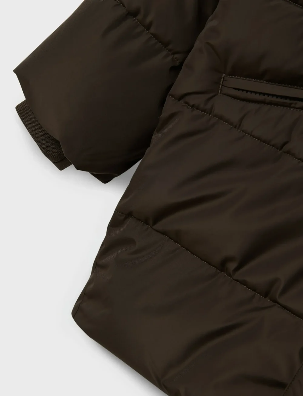 name it - NKFMEDOW03 PUFFER JACKET LONG FO - Žieminė striukė - delicioso - 4