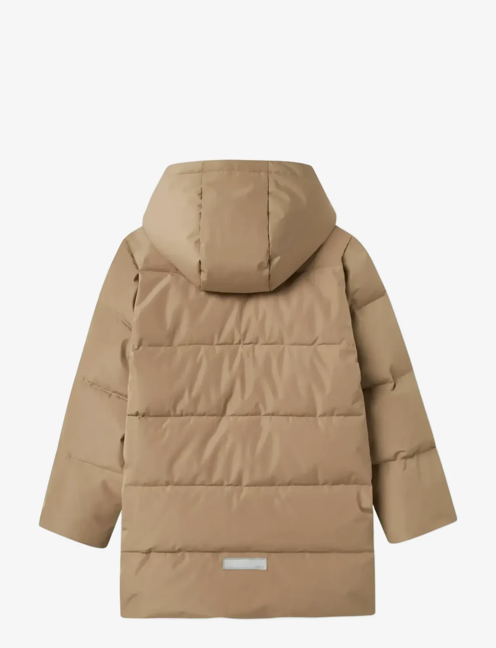 name it - NKFMEDOW03 PUFFER JACKET LONG FO - vinterjackor - pure cashmere - 1