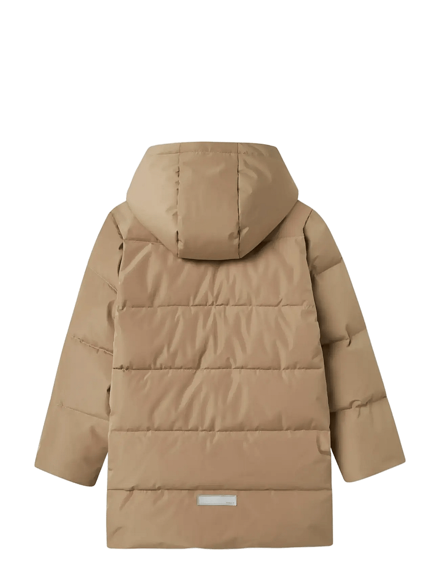 name it - NKFMEDOW03 PUFFER JACKET LONG FO - winterjacke - pure cashmere - 2