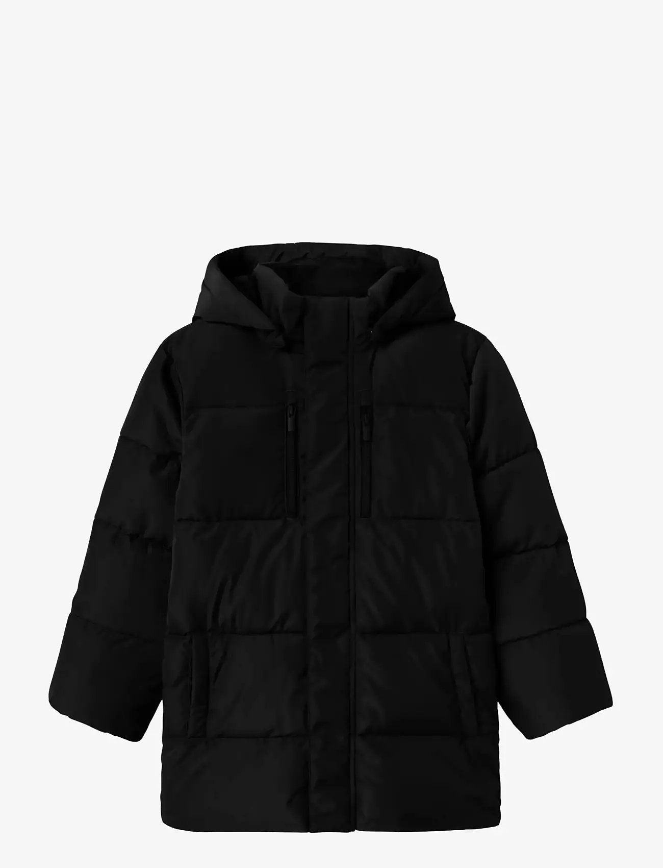 name it - NKMMEDOW03 PUFFER JACKET FO NOOS - talvejope - black - 0
