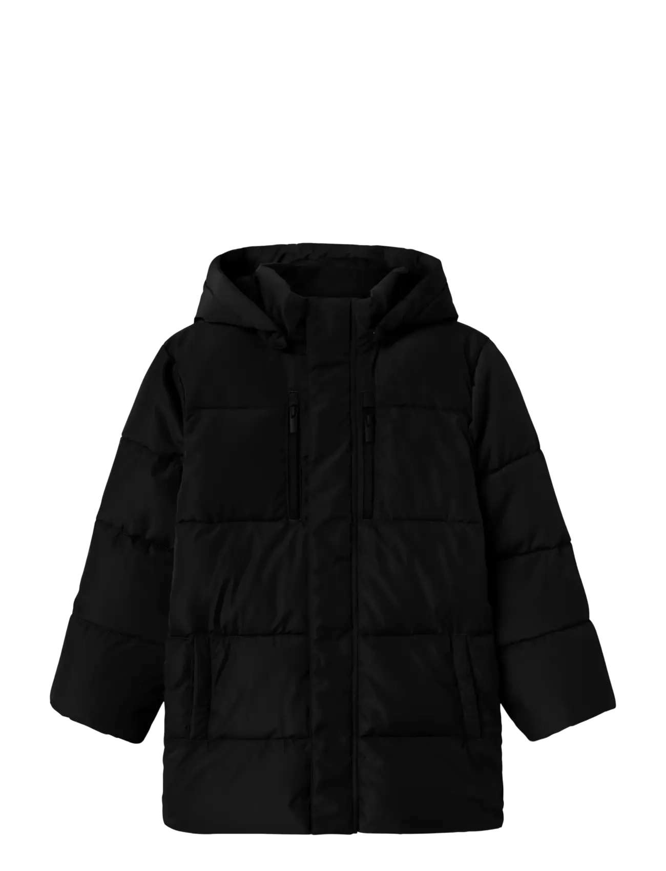 name it NKMMEDOW03 PUFFER JACKET FO NOOS - Talvejope - BLACK / black