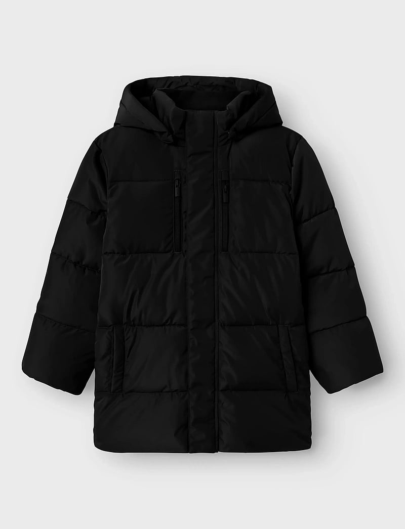 name it - NKMMEDOW03 PUFFER JACKET FO NOOS - veste d'hiver - black - 0