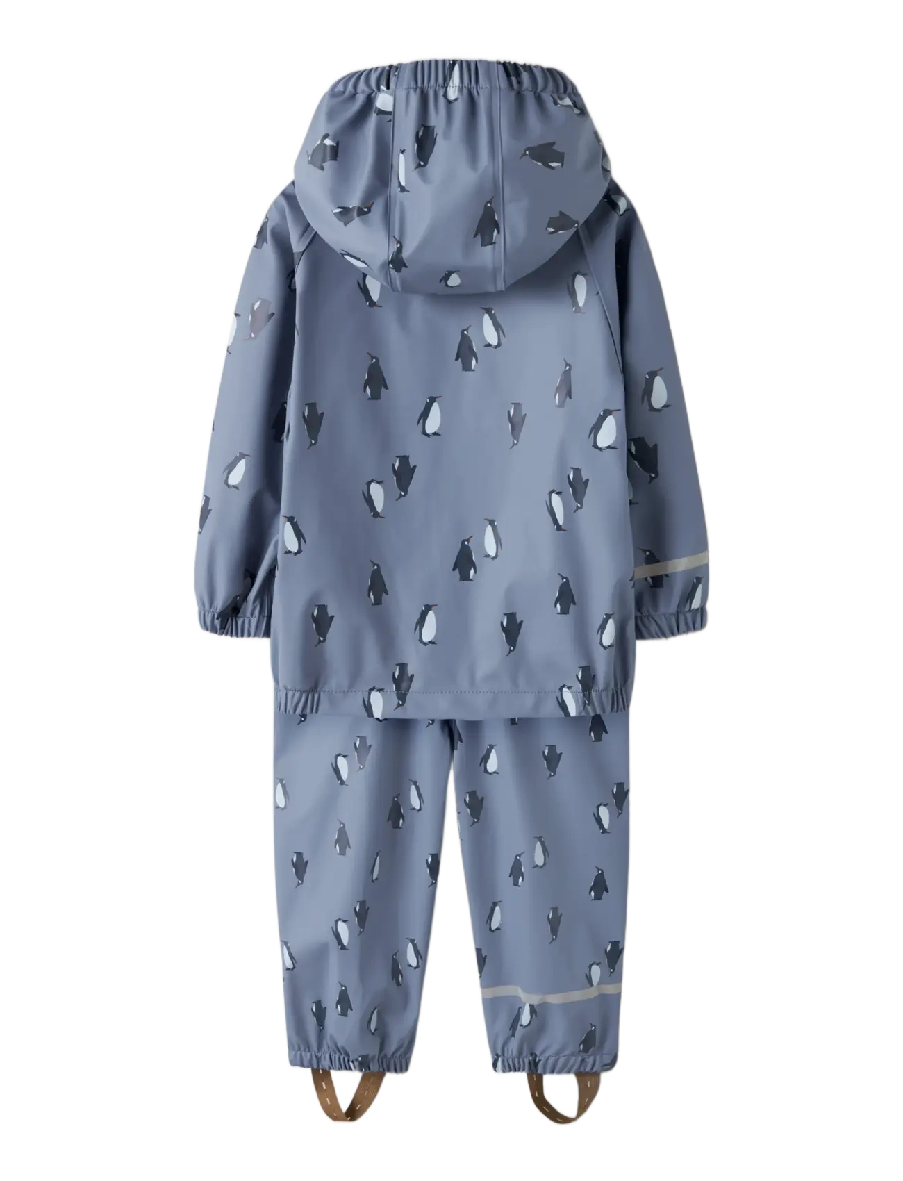 name it - NMMDRY10 RAIN SET AU AOP FO - regensets - country blue - 1
