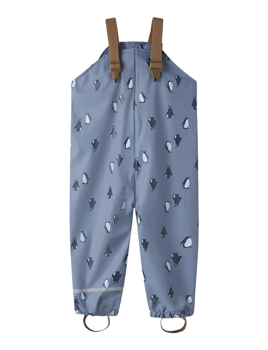 name it - NMMDRY10 RAIN SET AU AOP FO - regensets - country blue - 2