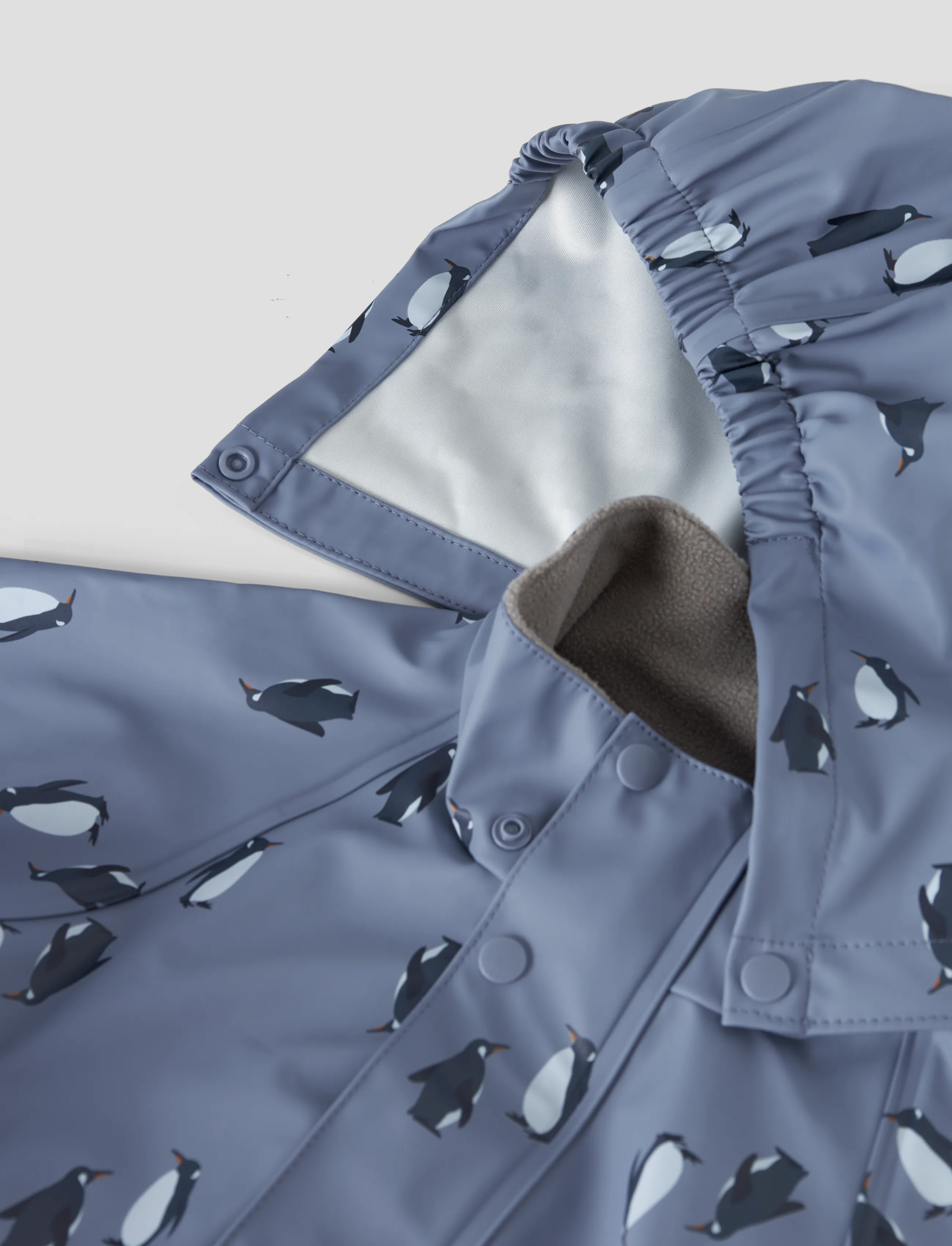 name it - NMMDRY10 RAIN SET AU AOP FO - regensets - country blue - 5