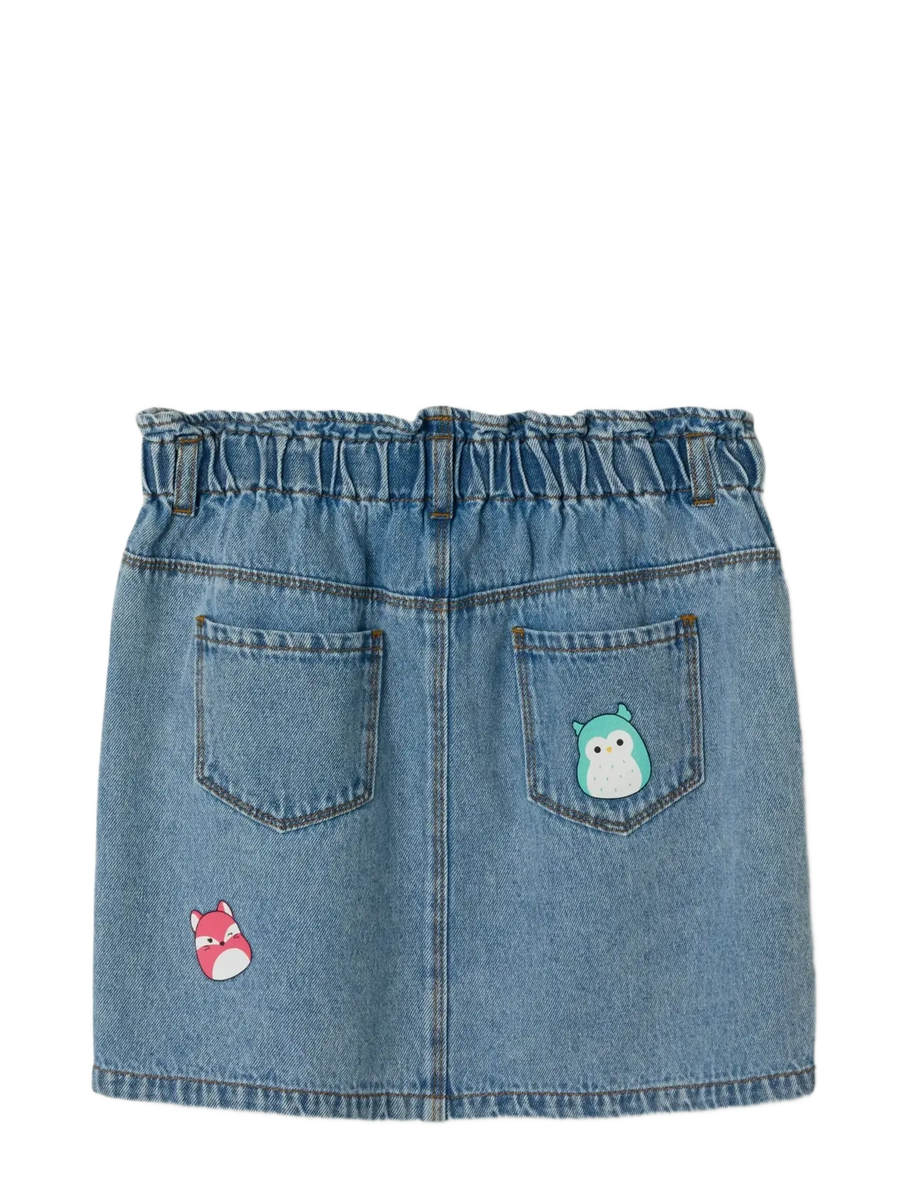 name it - NKFOVA SQUISH DENIM SKIRT BFU - teksaseelikud - medium blue denim - 2