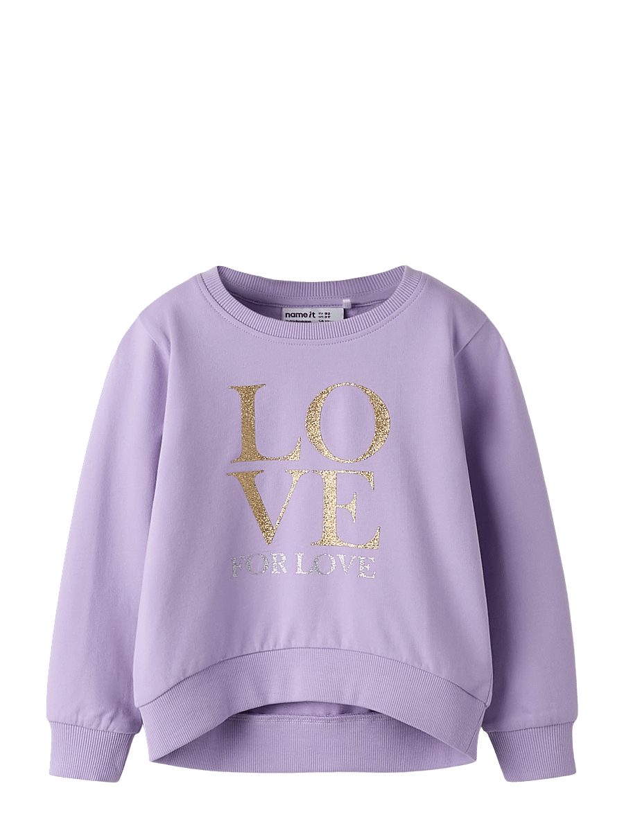 name it - NMFPBOPPI SWEAT UNB - pullover - lavendula - 0