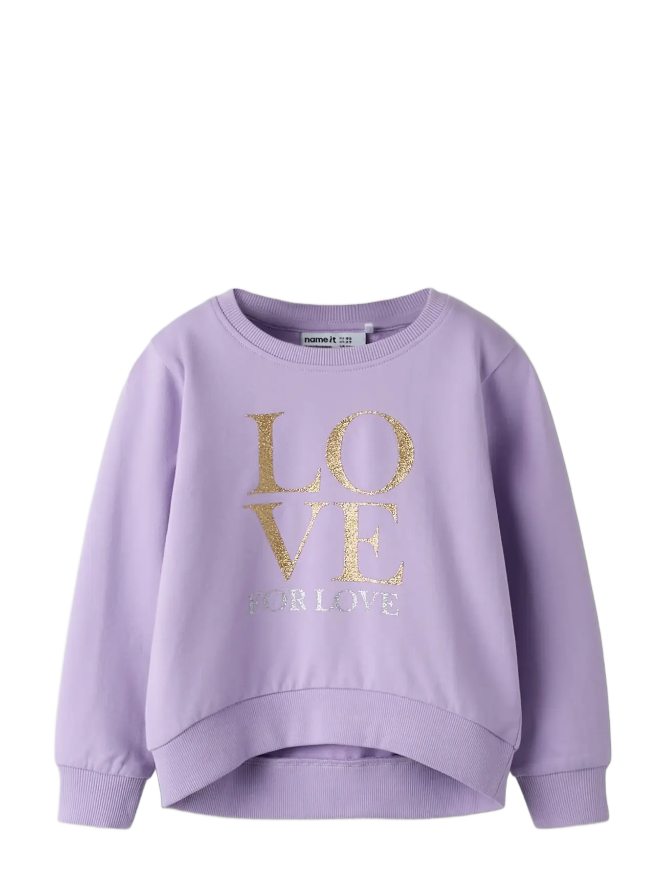 name it - NMFPBOPPI SWEAT UNB - pullover - lavendula - 2