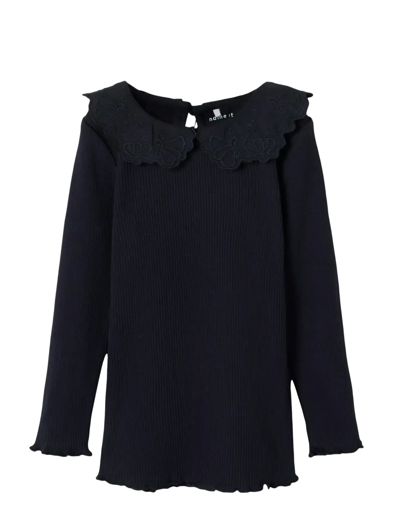 name it NMFPDAHLIA LS XSL TOP - Overdele - DARK SAPPHIRE / black