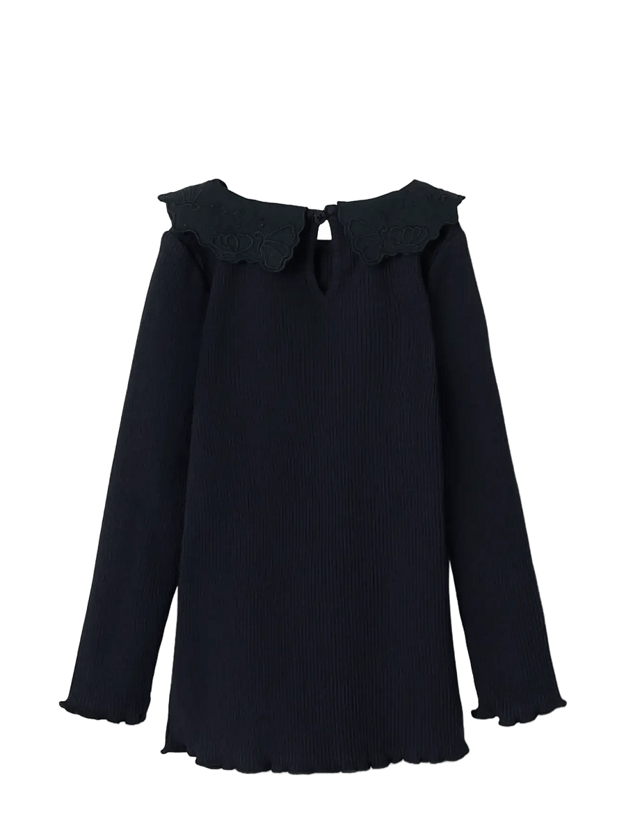 name it - NMFPDAHLIA LS XSL TOP - langärmelig - dark sapphire - 2