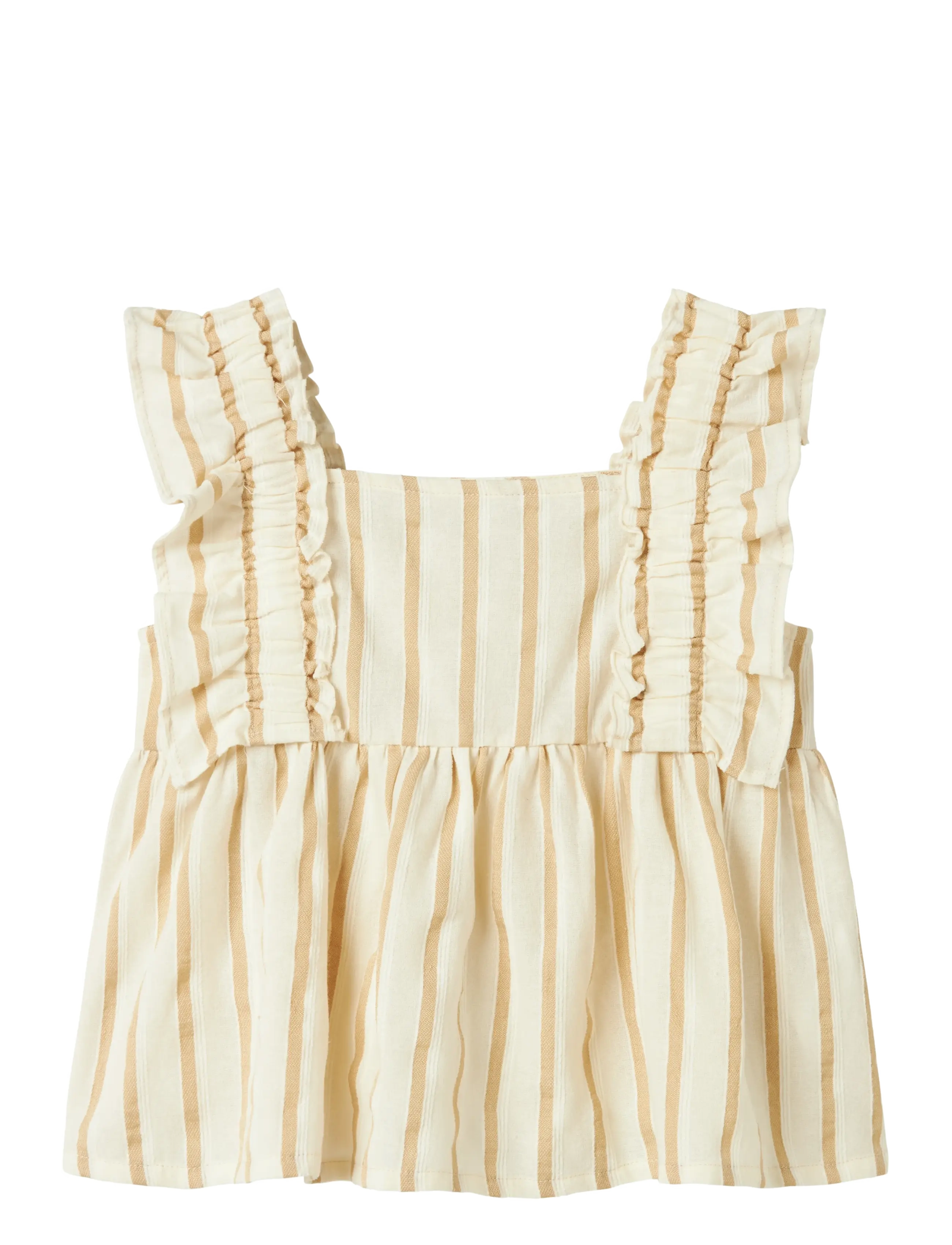 name it NKFHERDON CAP SL TOP - Overdele - BLEACHED SAND / beige