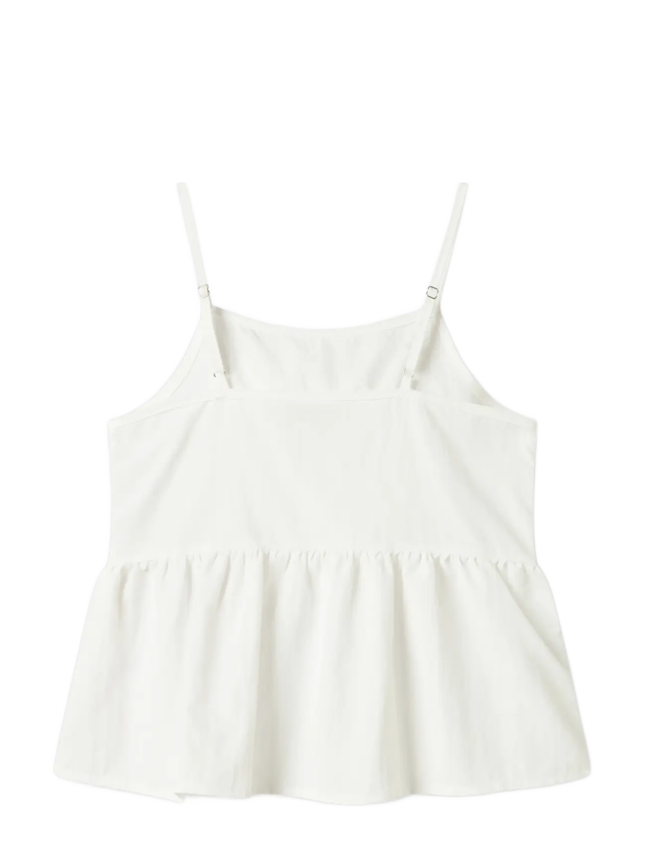 name it - NKFFYLONA STRAP TOP - Ärmellose - bright white - 1