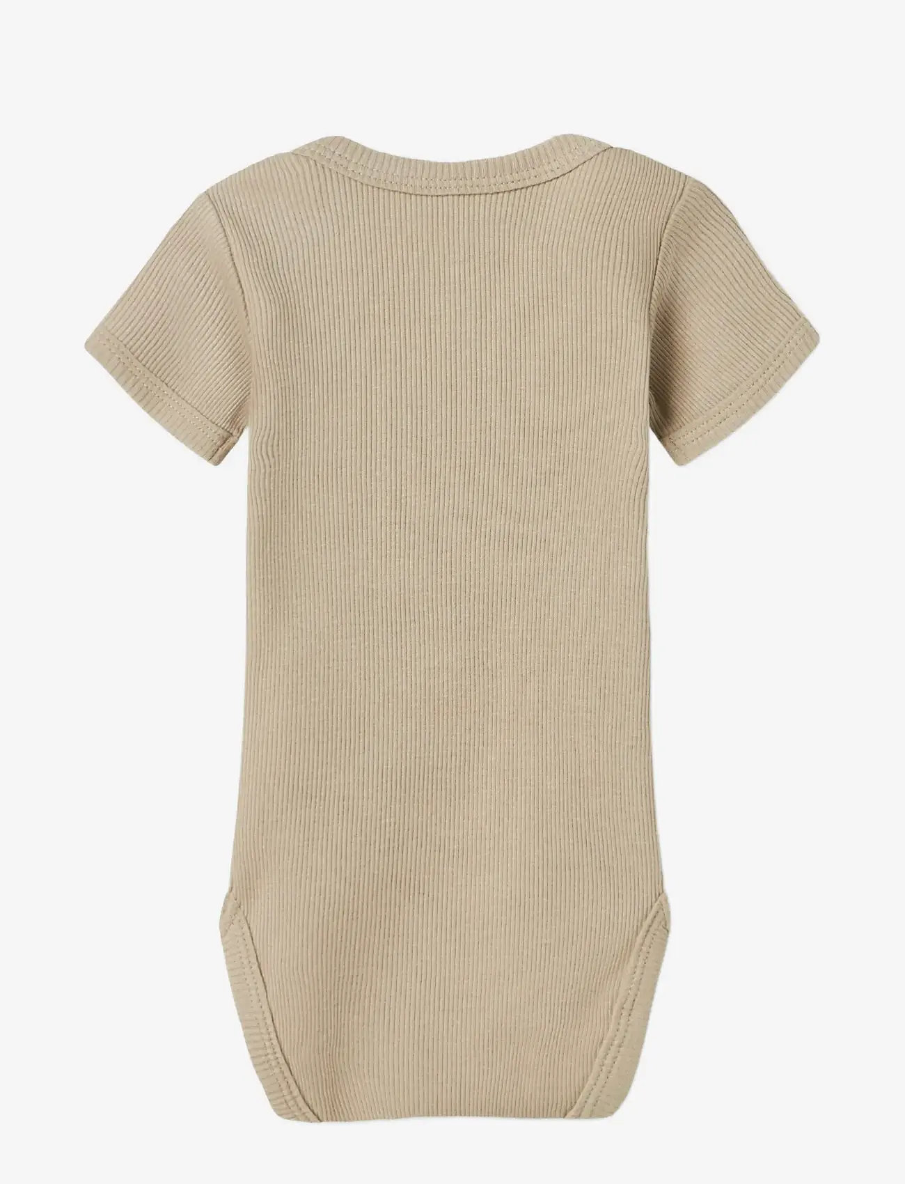 name it - NBNBODY 3P SS SOLID RIB NOOS - kurzärmelige - china blue - 1