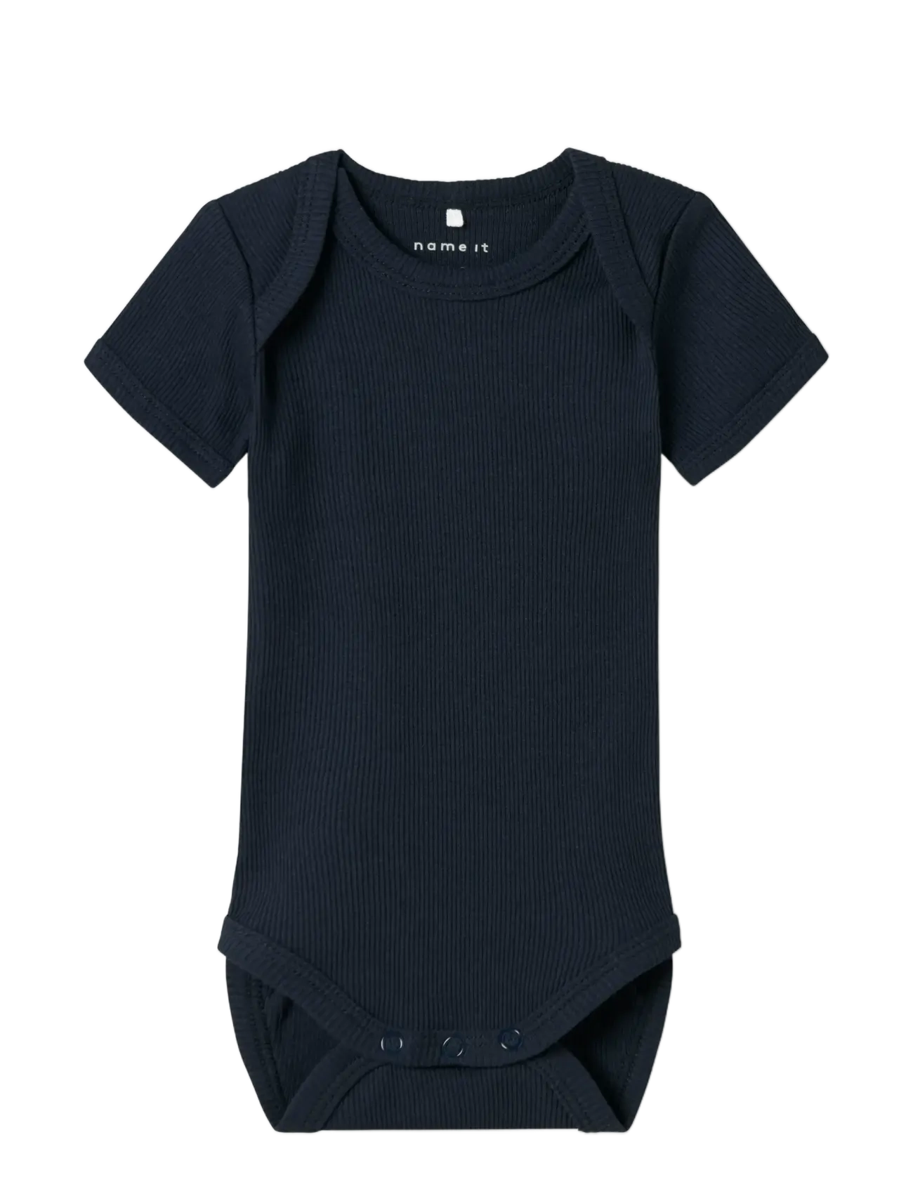name it - NBNBODY 3P SS SOLID RIB NOOS - komplety body - china blue - 4