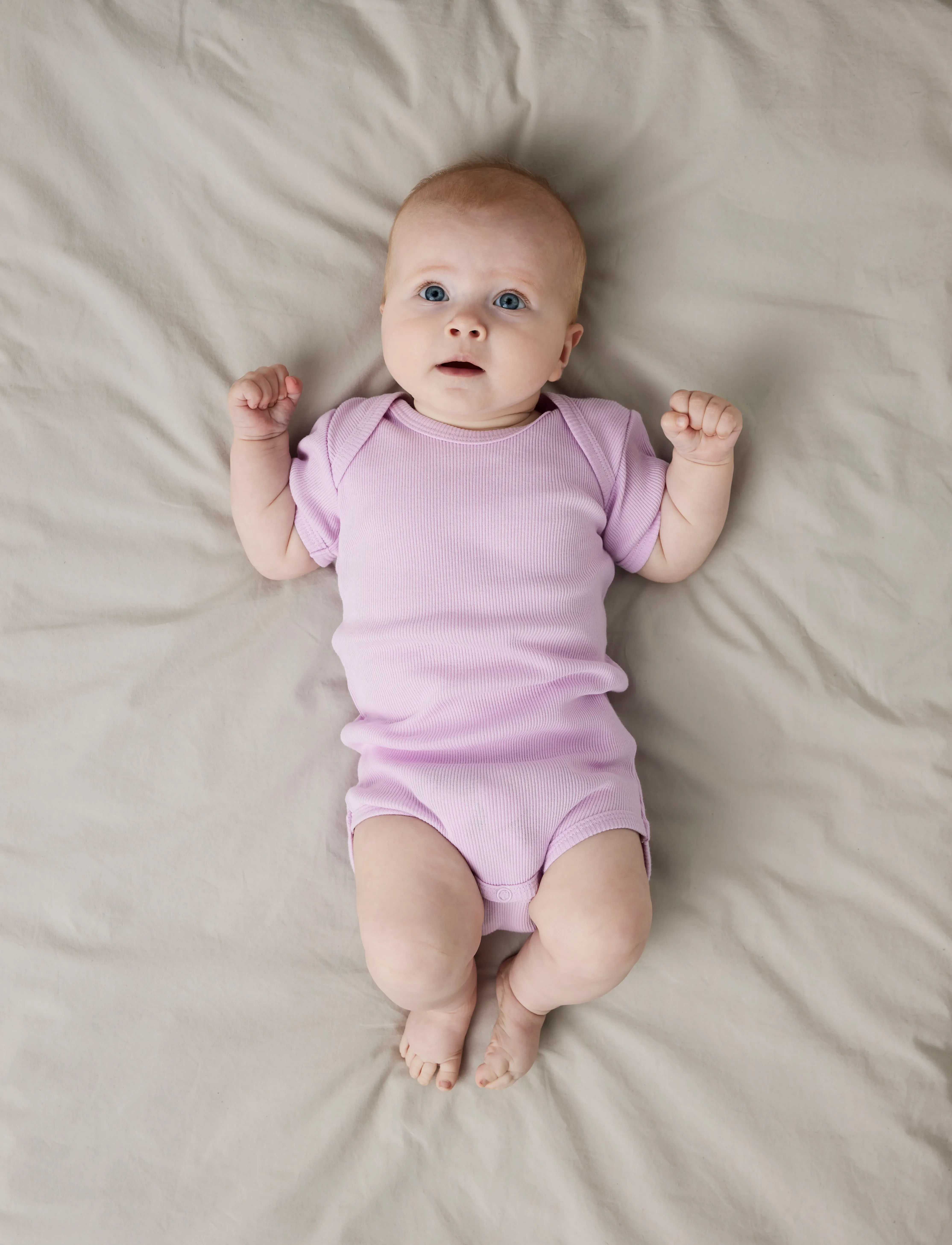 name it - NBNBODY 3P SS SOLID RIB NOOS - kurzärmelige - winsome orchid - 0