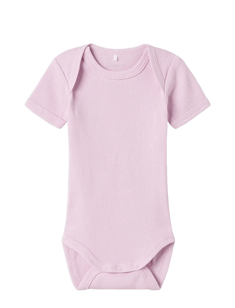 name it - NBNBODY 3P SS SOLID RIB NOOS - multipack bodies - winsome orchid - 3