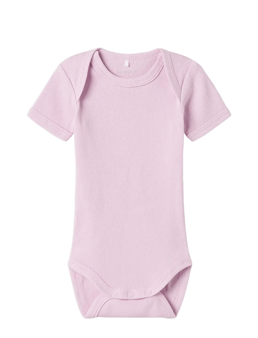name it - NBNBODY 3P SS SOLID RIB NOOS - multipack bodies - winsome orchid - 3