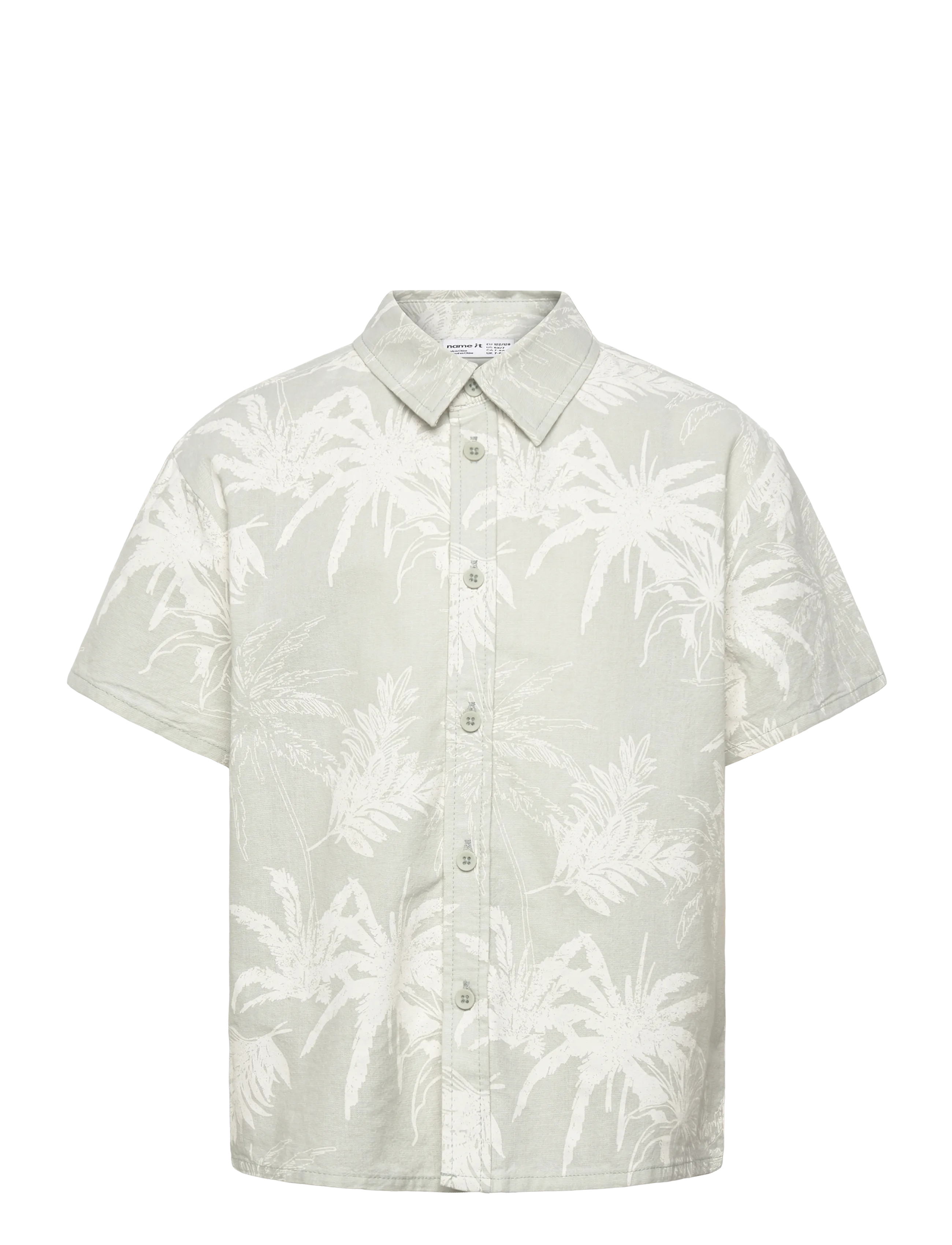 name it NKMHEJON SS NREG SHIRT - App deal - PALE AQUA / multi