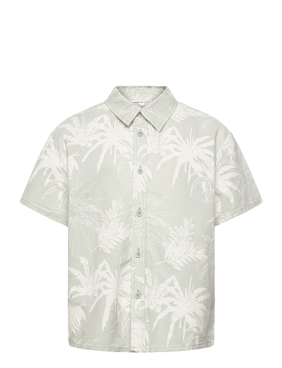 name it - NKMHEJON SS NREG SHIRT - krekli ar īsām piedurknēm - pale aqua - 0