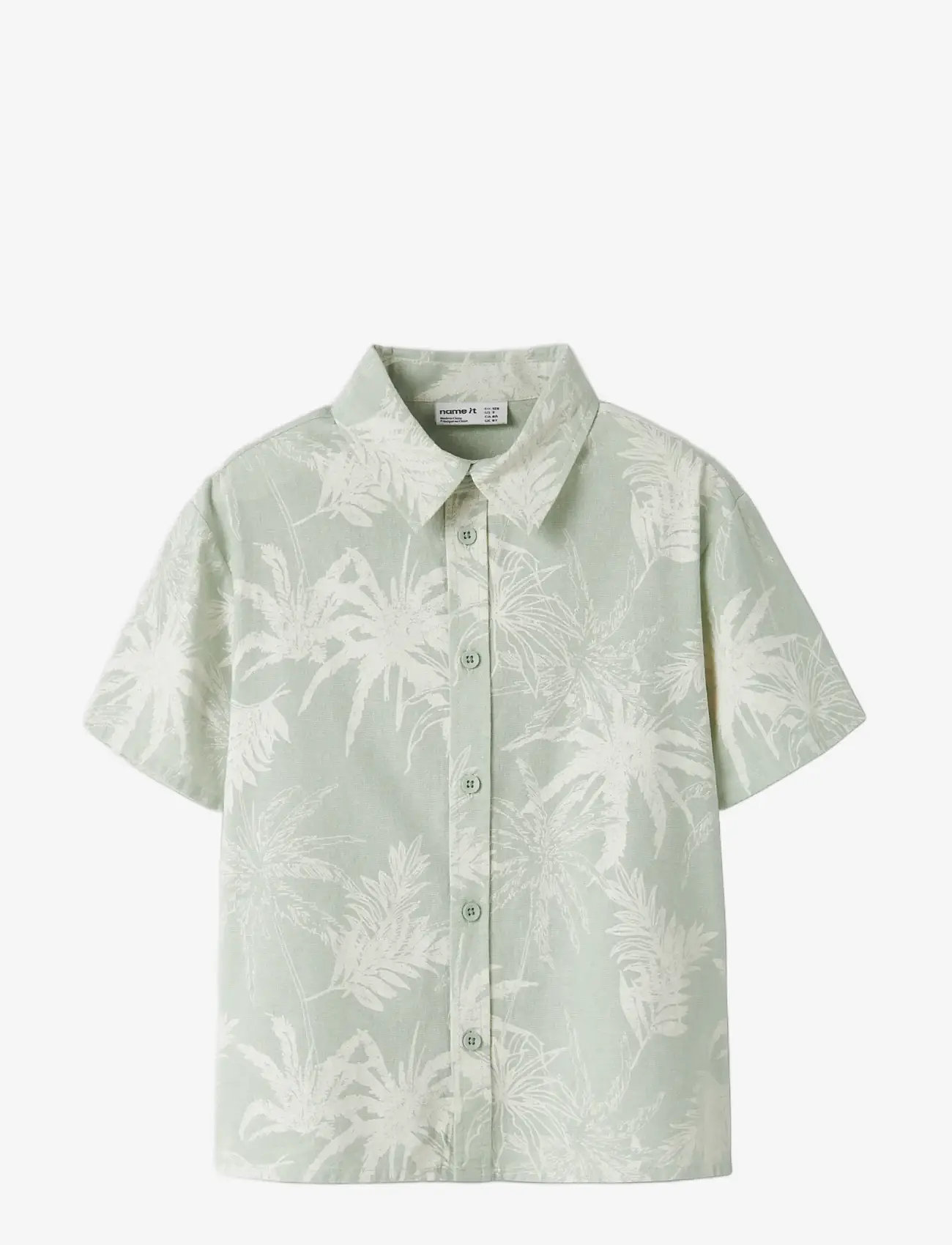 name it - NKMHEJON SS NREG SHIRT - lühikeste varrukatega särgid - pale aqua - 2