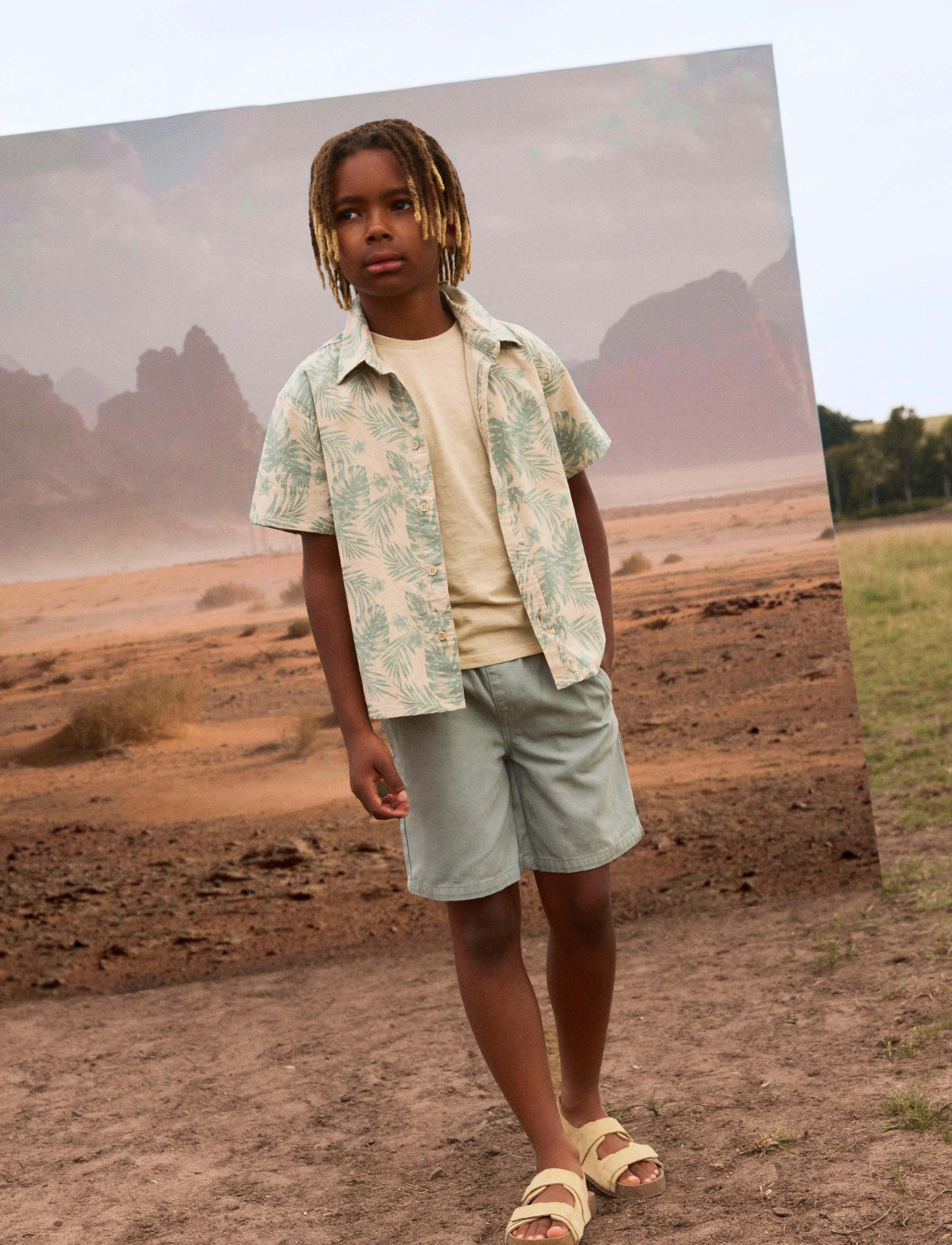name it - NKMHEJON SS NREG SHIRT - kortärmade skjortor - peyote - 2