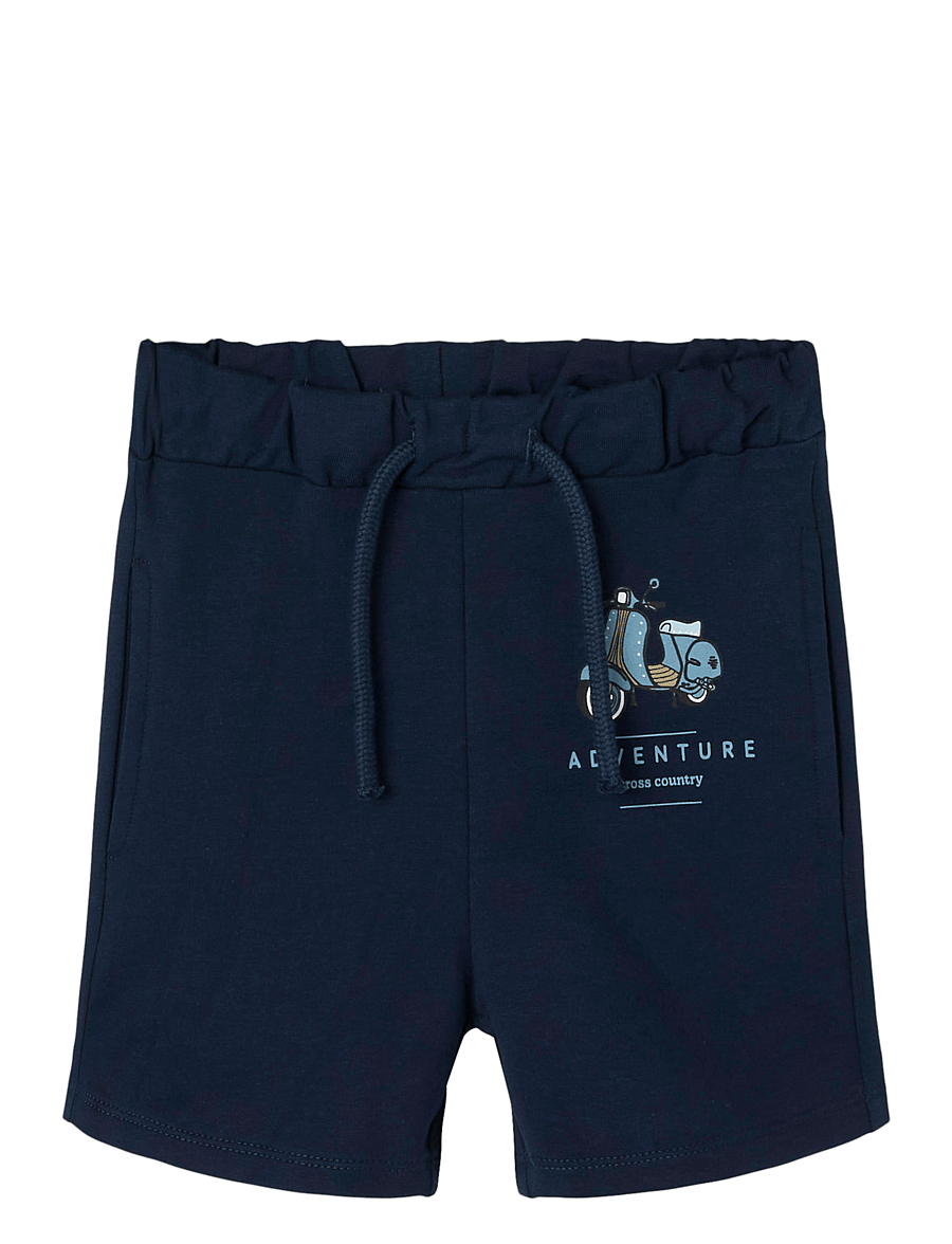 name it - NMMFOOTER NREG SHORTS UNB - sweatshorts - navy blazer - 0