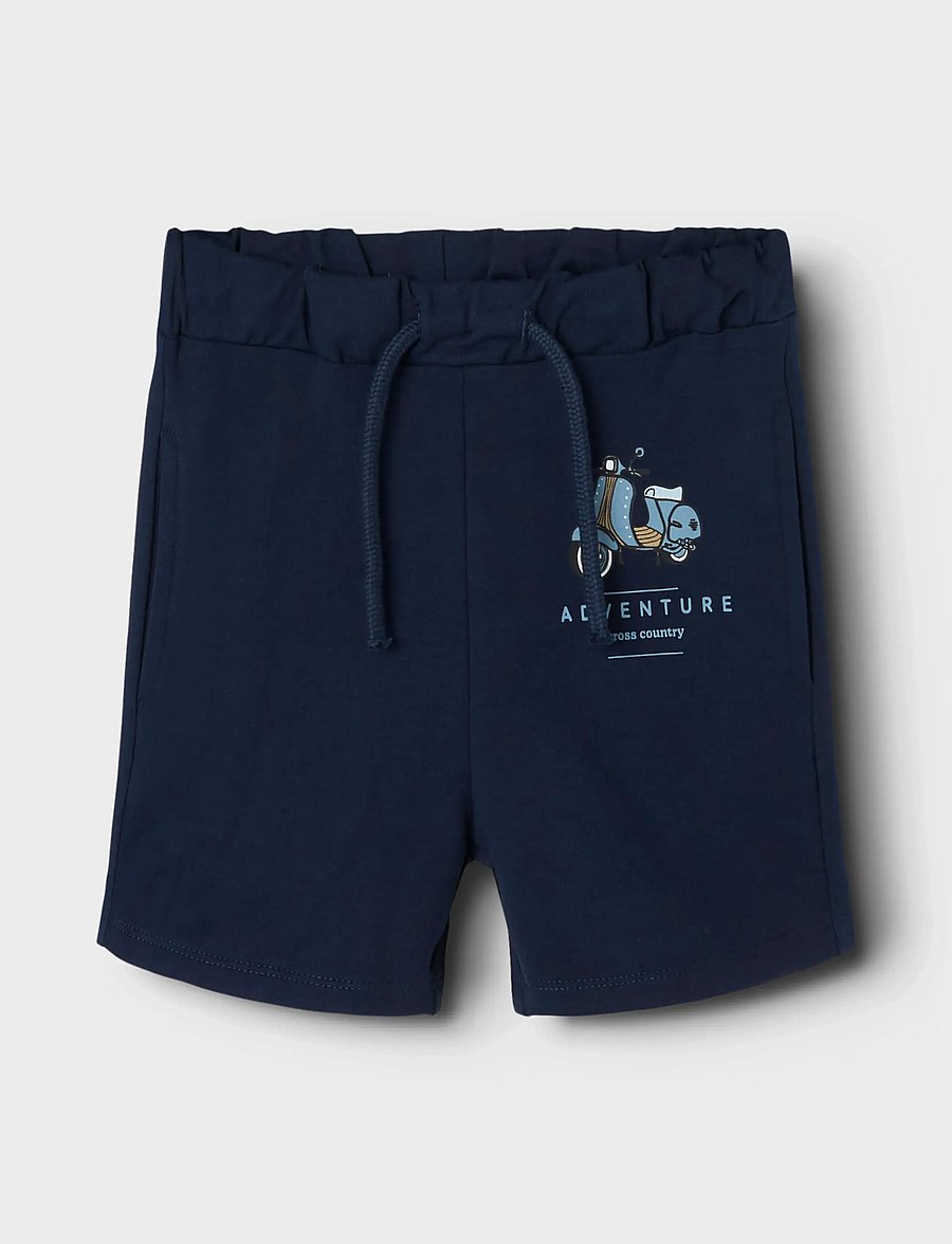 name it - NMMFOOTER NREG SHORTS UNB - sweatshorts - navy blazer - 2