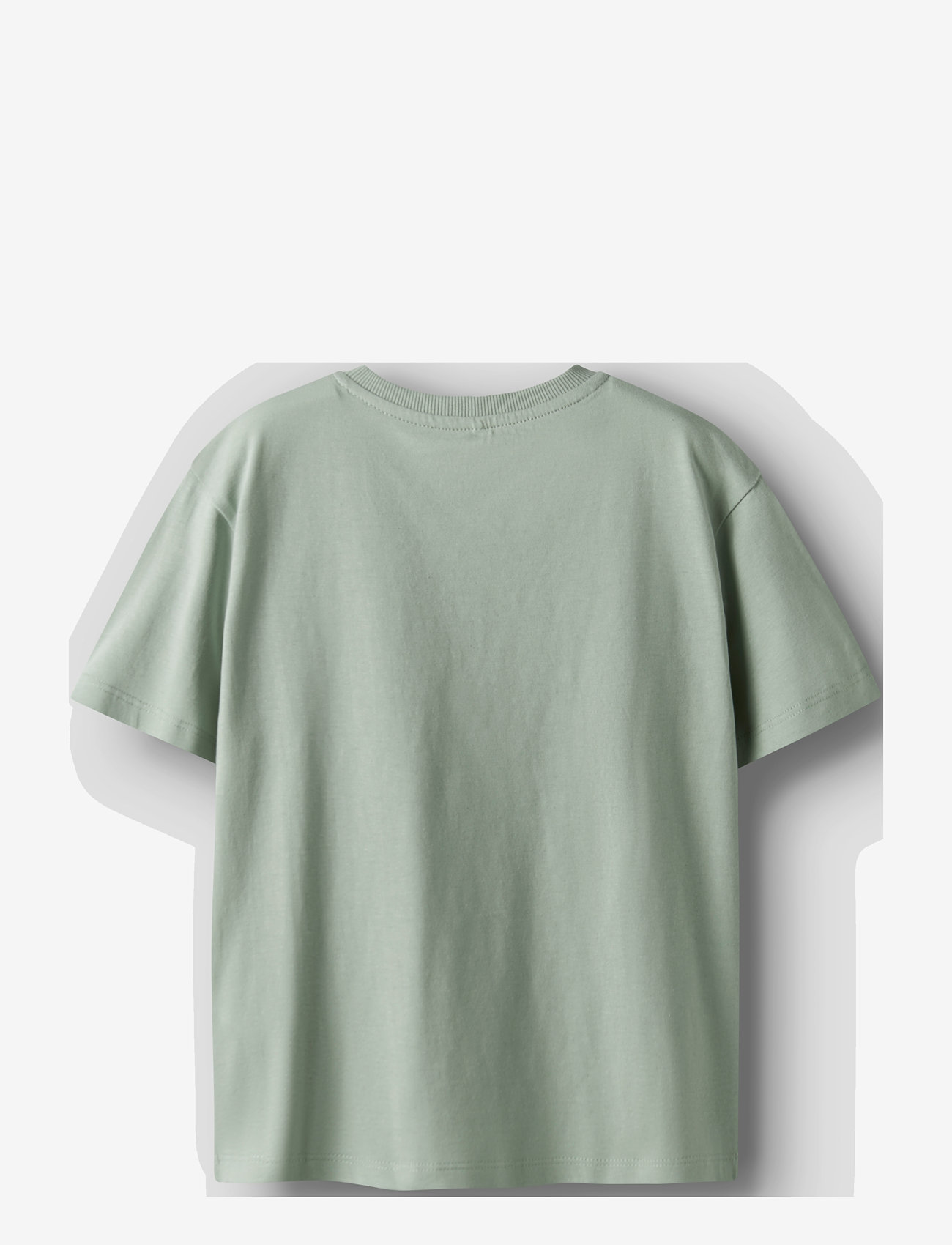 name it - NKMHALS SS NREG TOP - short-sleeved t-shirts - aqua gray - 1