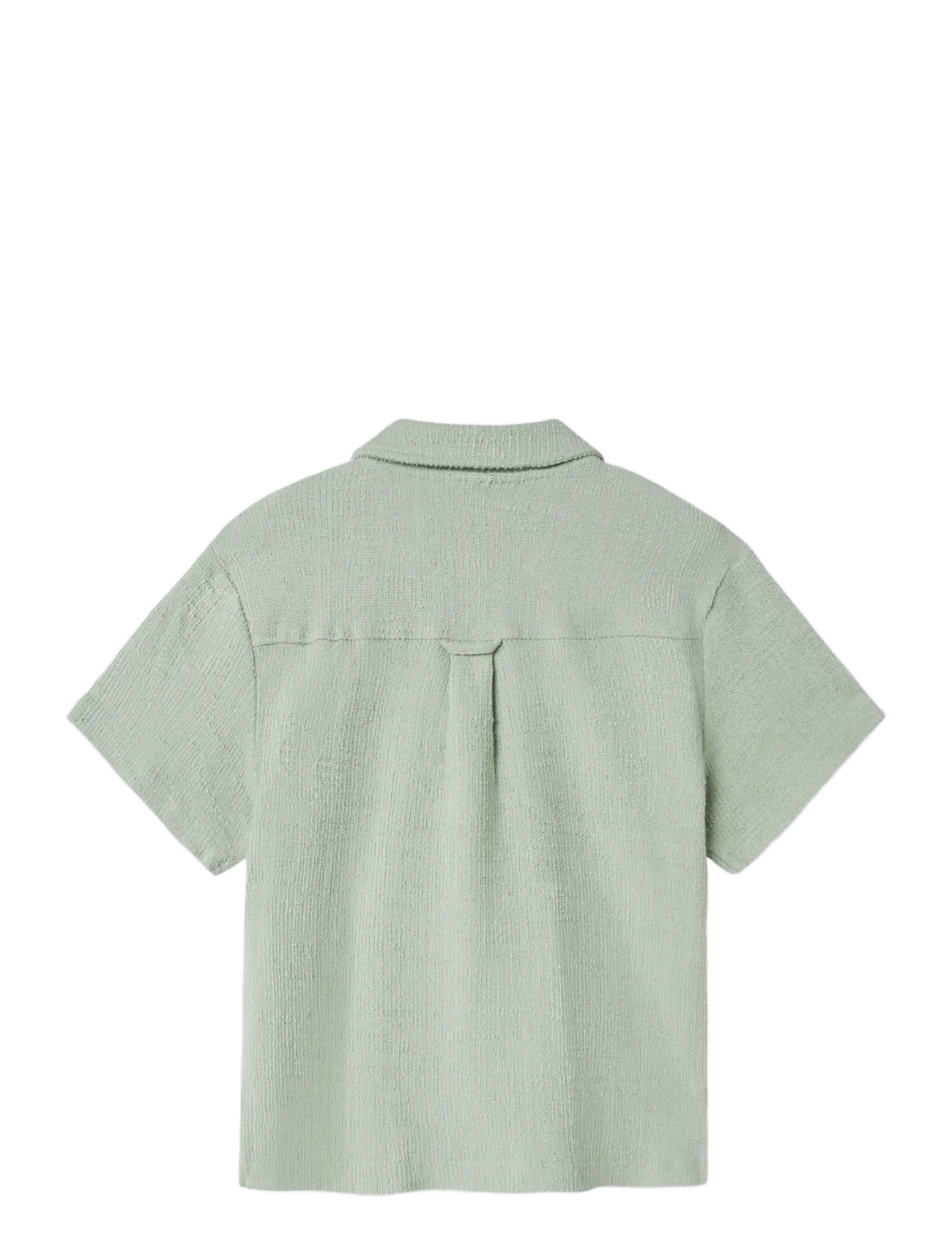 name it - NKMHIVAJ SS NREG SHIRT - short-sleeved shirts - aqua gray - 2