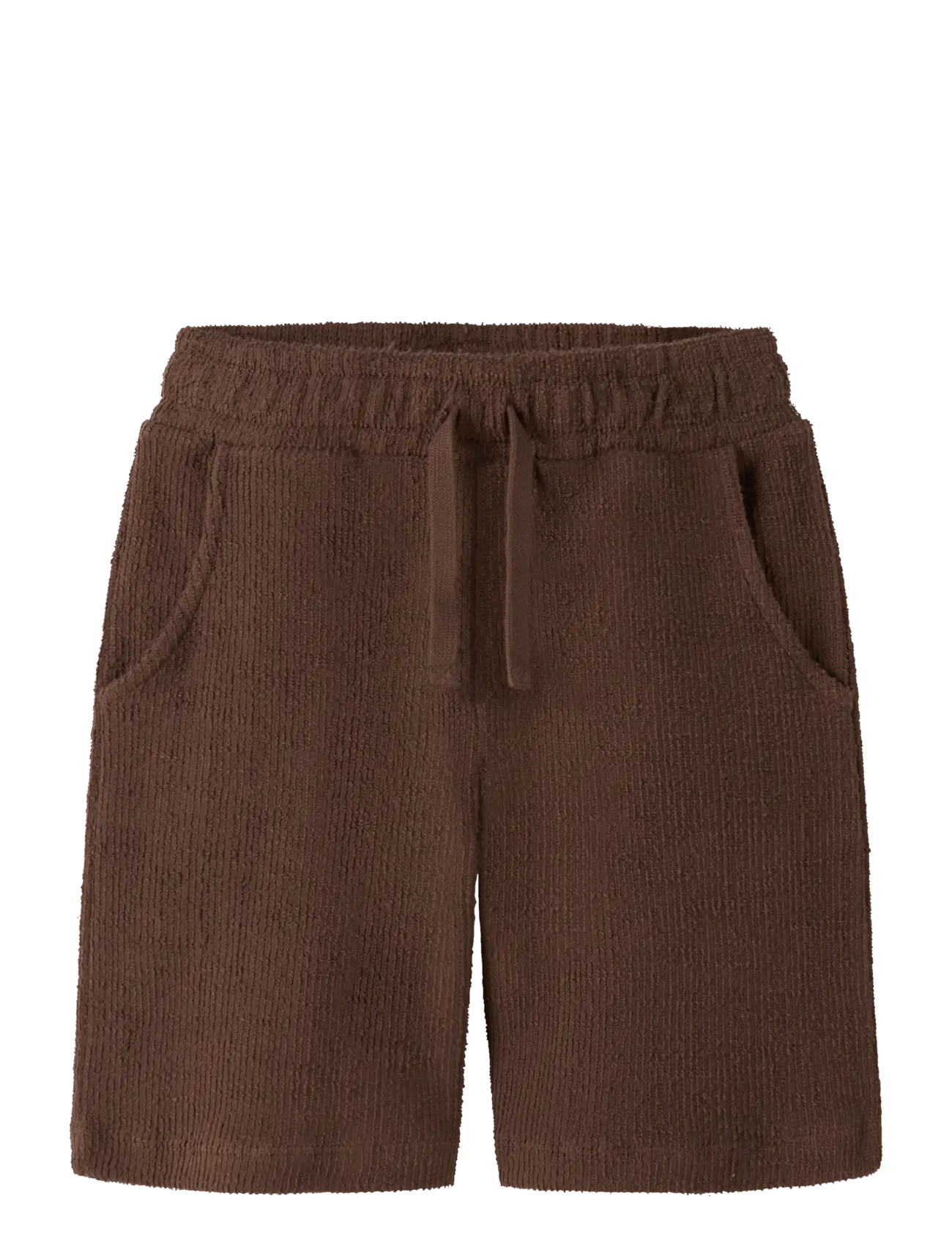 name it NKMHIVAJ NREG SHORTS - Shorts - CHESTNUT / brown