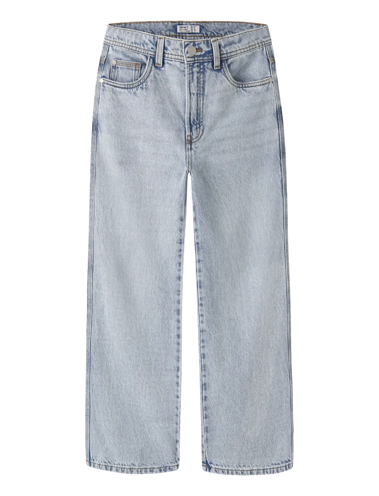 LIGHT BLUE BLEACHED DENIM