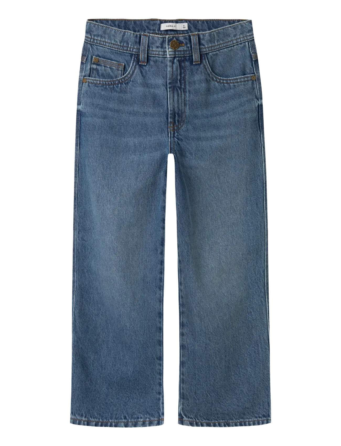 name it - NKMBEN SKATER JEANS 1990-LD NOOS - loose jeans - medium blue denim - 1