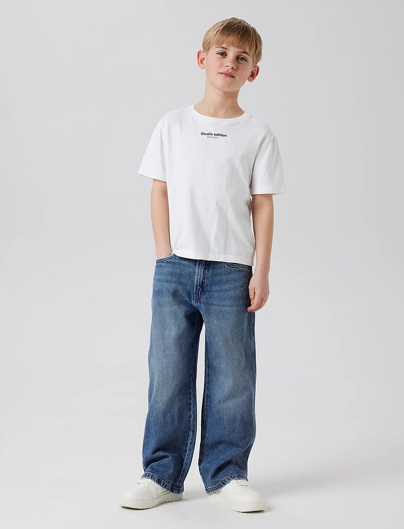 name it - NKMBEN SKATER JEANS 1990-LD NOOS - loose jeans - medium blue denim - 0