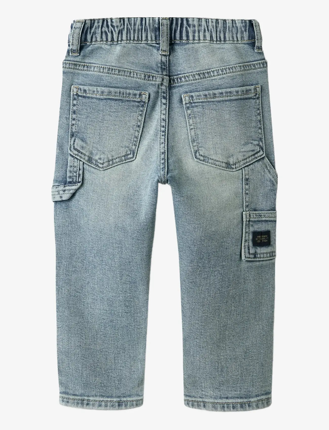 name it - NMMBEN TAP JEANS CARP 8940-BC NOOS - tapered jeans - vintage medium blue denim - 2