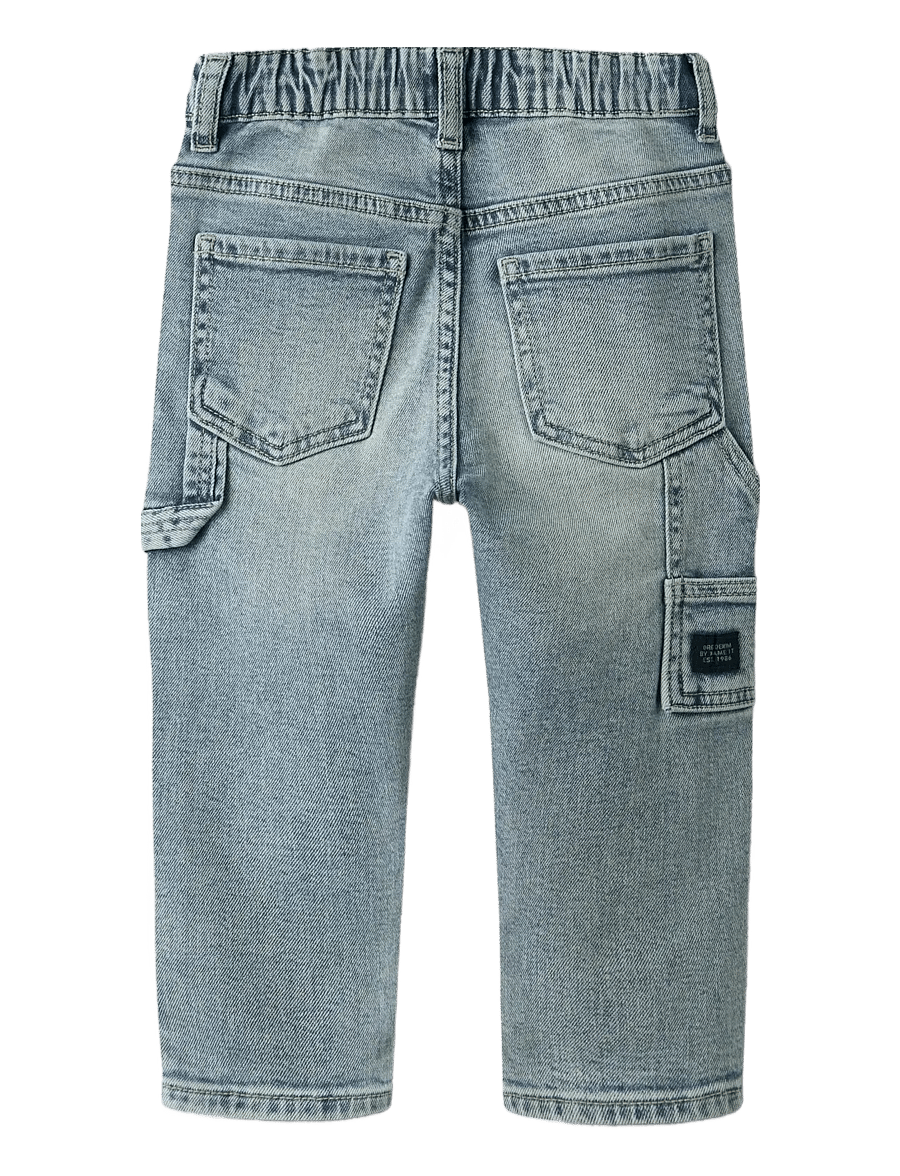 name it - NMMBEN TAPERED JEANS CARP 8940-BC NOOS - tapered jeans - vintage medium blue denim - 2