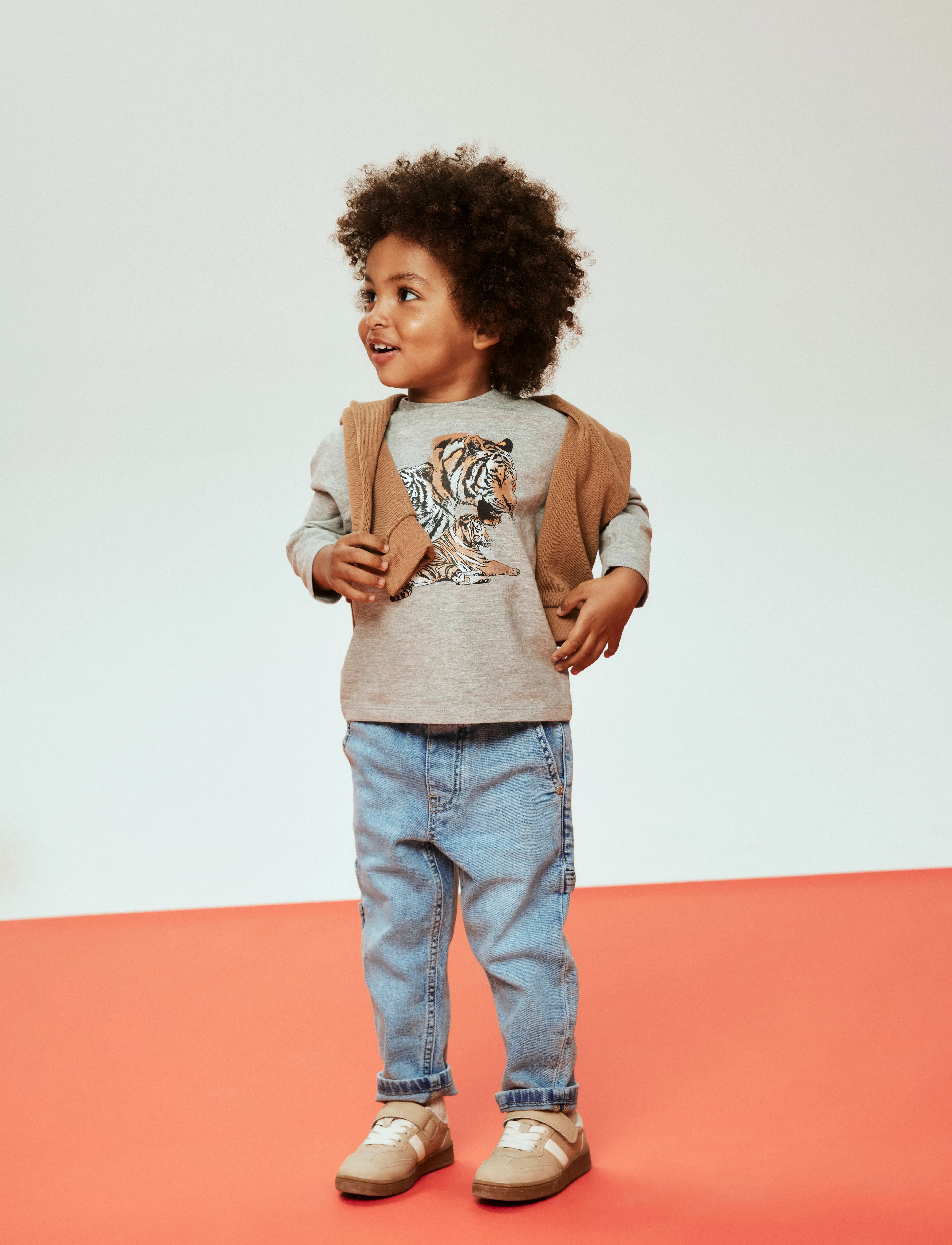 name it - NMMBEN TAPERED JEANS CARP 8940-BC NOOS - tapered jeans - vintage medium blue denim - 3