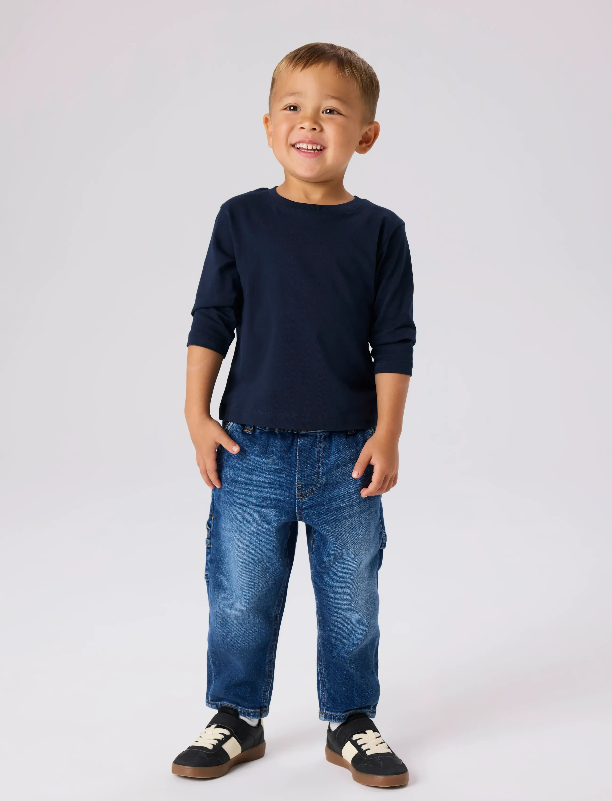 name it - NMMBEN TAPERED JEANS CARP 8940-BC NOOS - tapered jeans - dark blue denim - 4