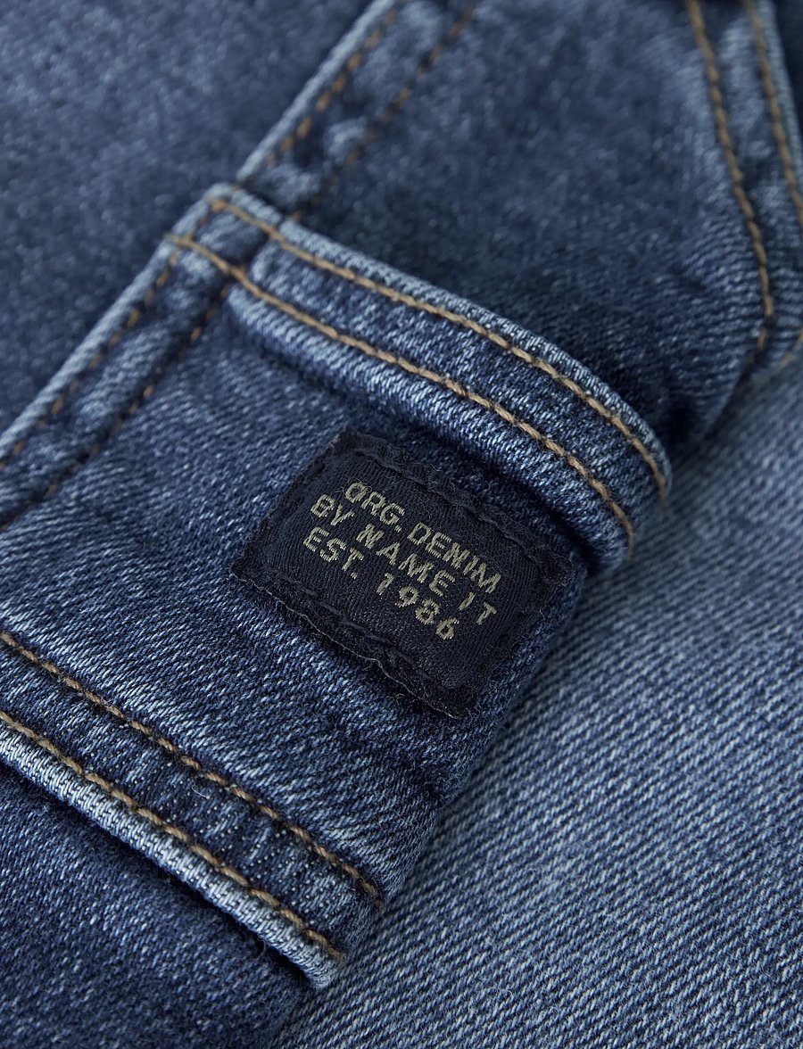 name it - NMMBEN TAPERED JEANS CARP 8940-BC NOOS - tapered jeans - dark blue denim - 5