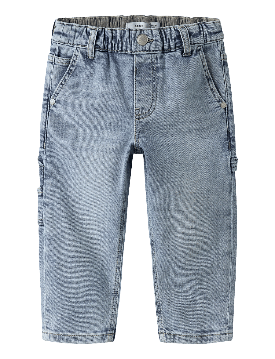 name it - NMMBEN TAPERED JEANS CARP 8940-BC NOOS - tapered jeans - light blue denim - 0