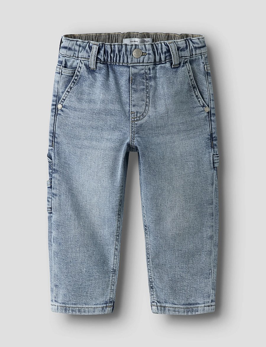 name it - NMMBEN TAPERED JEANS CARP 8940-BC NOOS - tapered jeans - light blue denim - 0