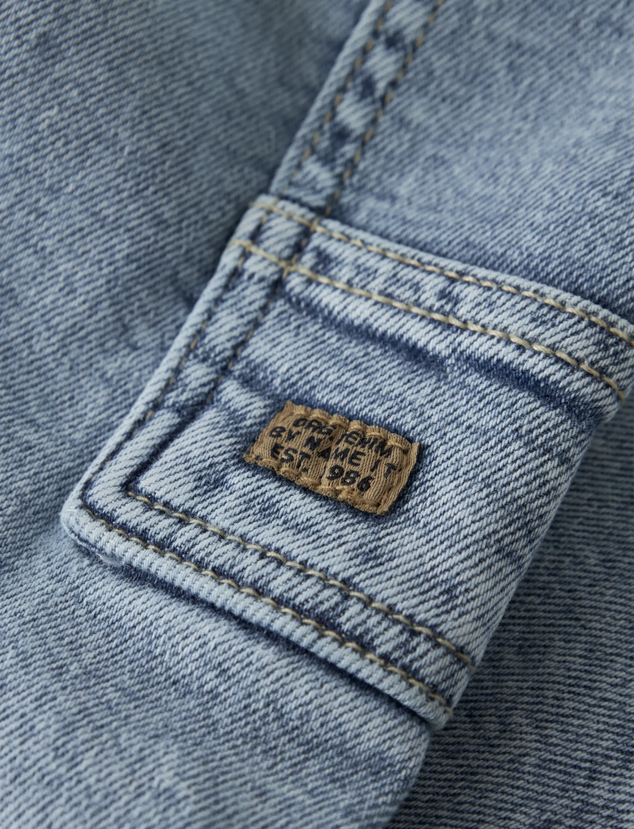 name it - NMMBEN TAPERED JEANS CARP 8940-BC NOOS - tapered jeans - light blue denim - 5