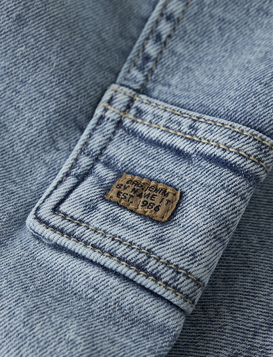 name it - NMMBEN TAPERED JEANS CARP 8940-BC NOOS - tapered jeans - light blue denim - 5