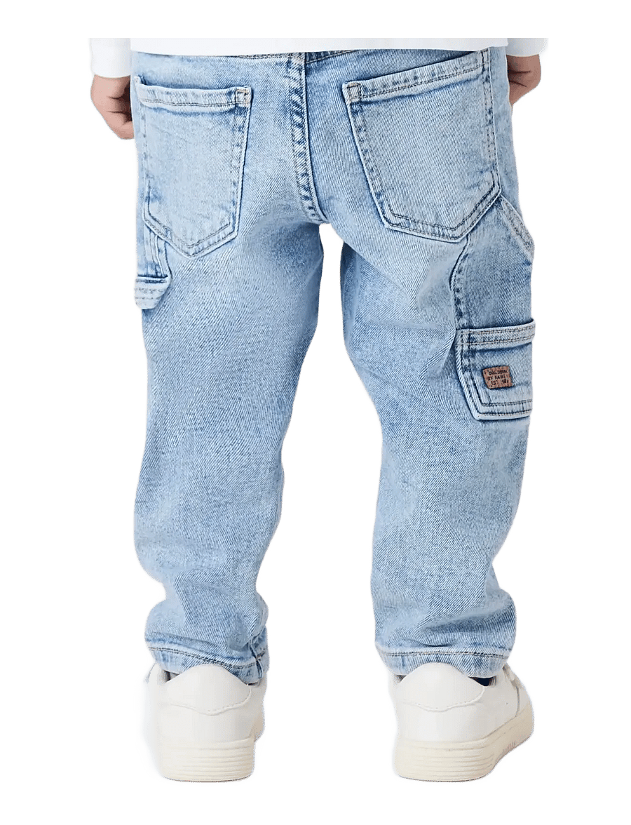 name it - NMMBEN TAPERED JEANS CARP 8940-BC NOOS - tapered jeans - light blue denim - 3