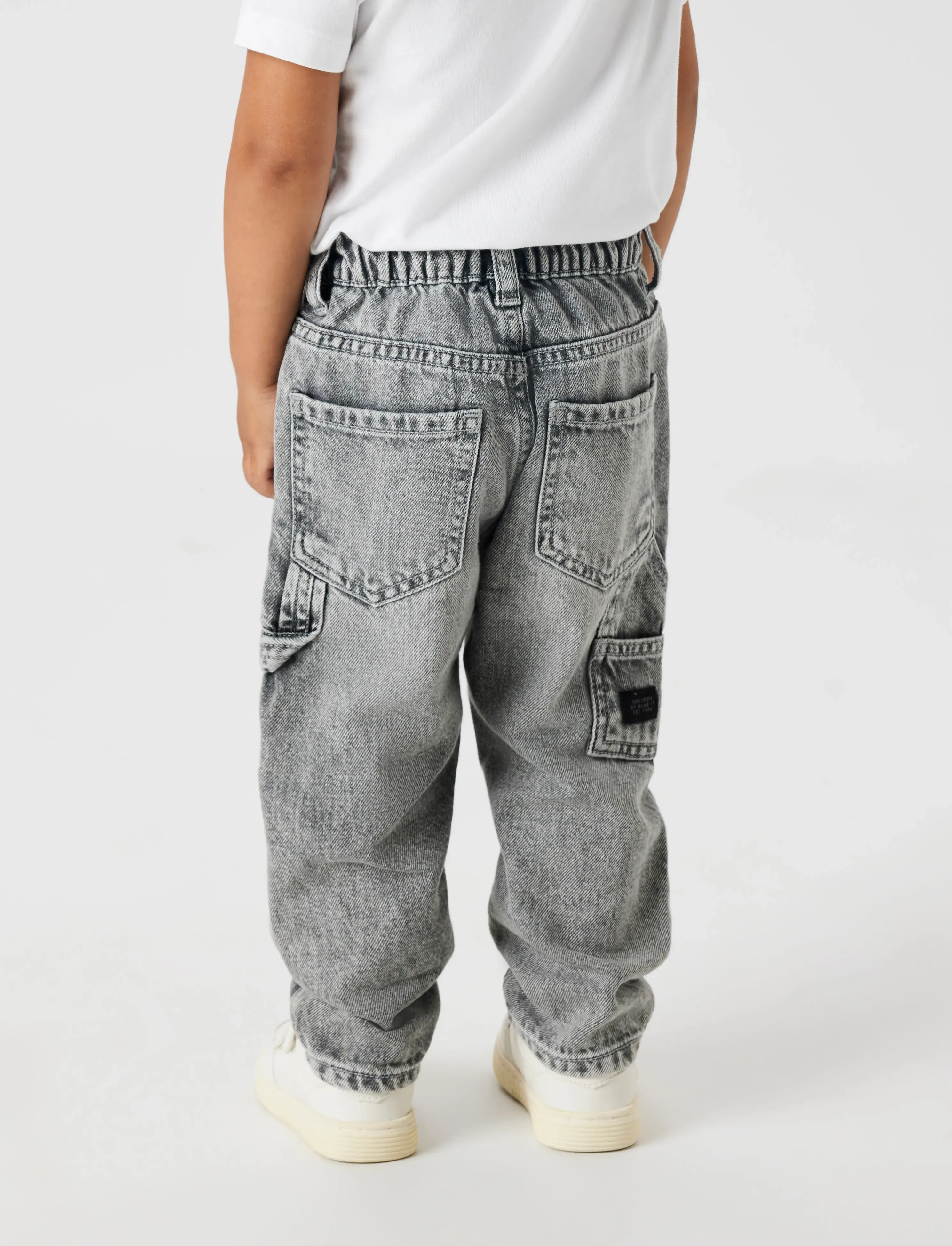 name it - NMMBEN TAPERED JEANS CARP 8940-BC NOOS - jeans - medium grey denim - 3