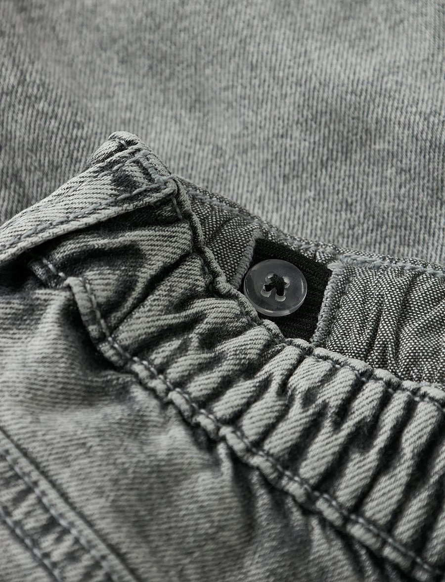 name it - NMMBEN TAPERED JEANS CARP 8940-BC NOOS - tapered jeans - medium grey denim - 4