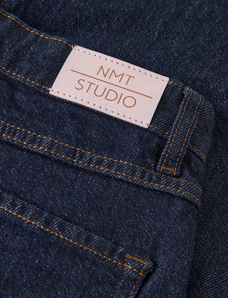 name it - NKFBELLA WIDE HW PL JEANS 3020-XB NOOS - vida jeans - dark blue denim - 5